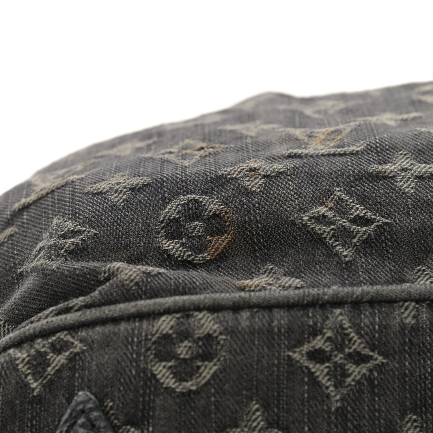 Louis Vuitton Denim Mahina XL Black 10 of 18
