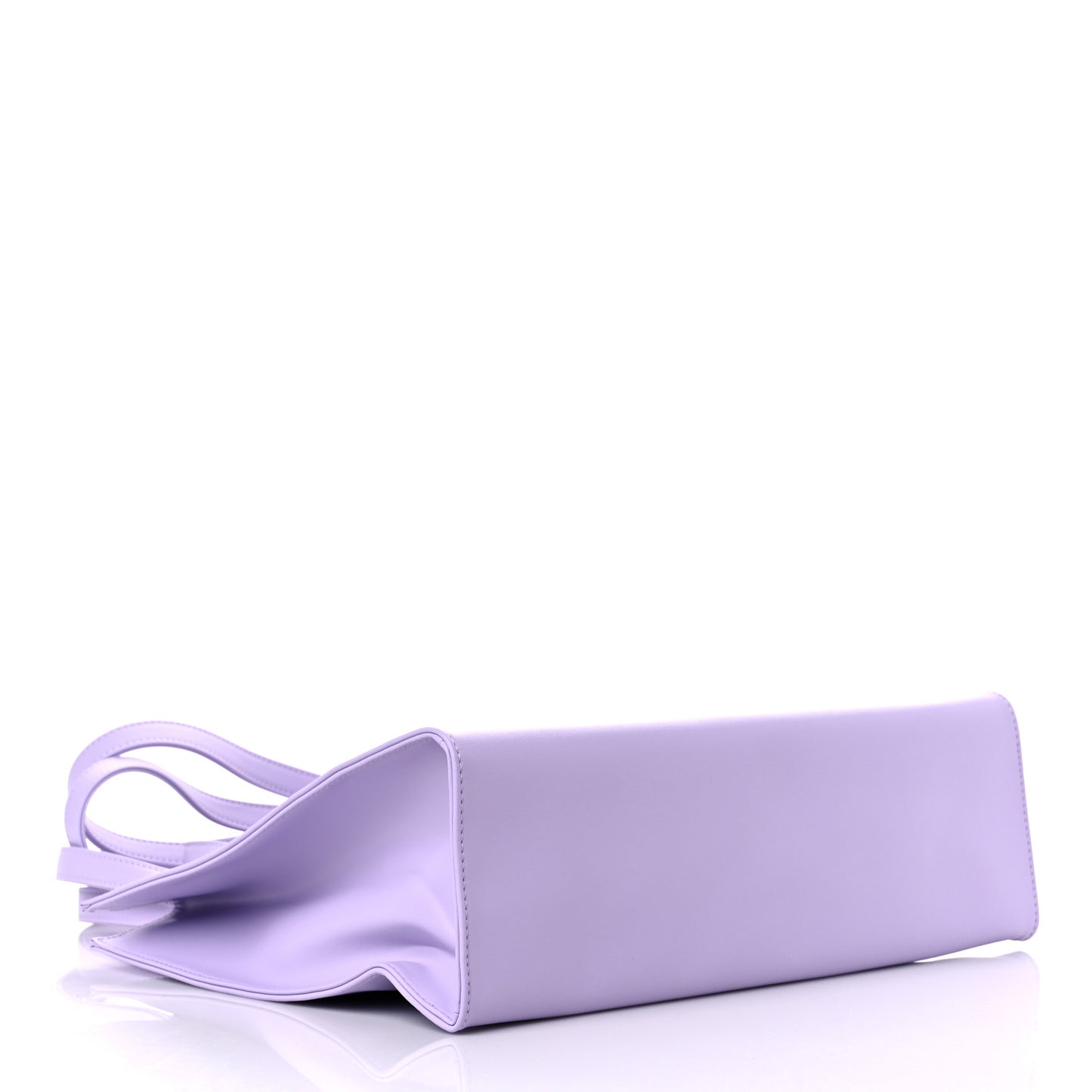 Vegan Leather Medium Shopping Bag Lavender