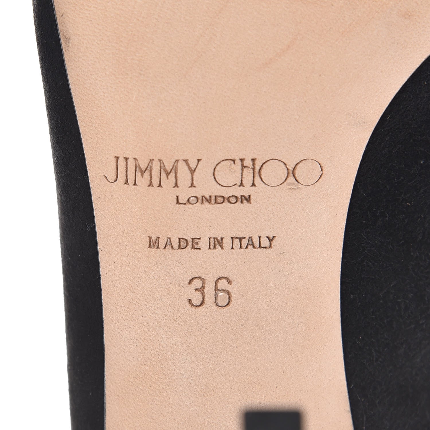 Jimmy Choo Suede Shar 100 Pumps 36 Black 10 of 11