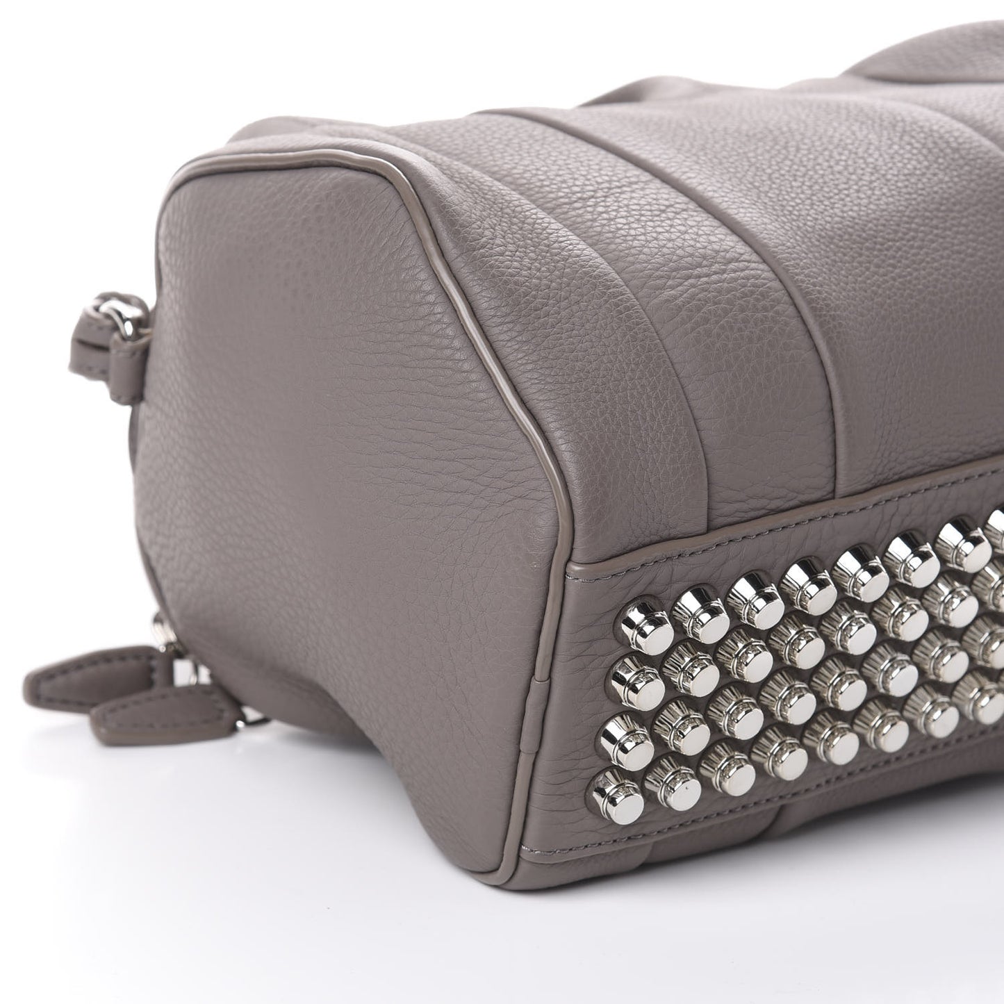 Pebbled Lambskin Rockie Mink Silver Hardware