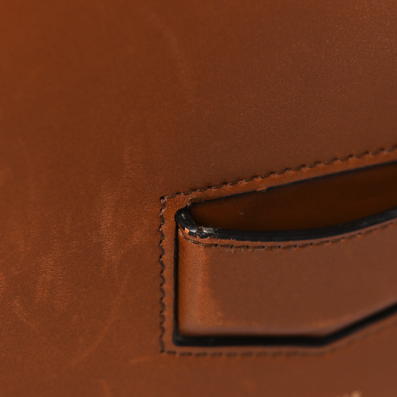 Celine Supersoft Calfskin Medium Trotteur Caramel 12 of 12