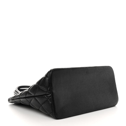 Chanel Caviar Quilted Medallion Tote Black 4 of 16