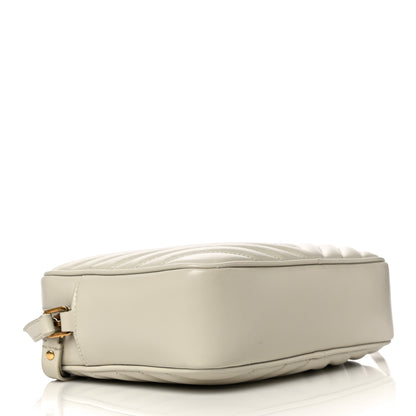 Saint Laurent Calfskin Matelasse Monogram Lou Camera Bag Crema Soft 3 of 14