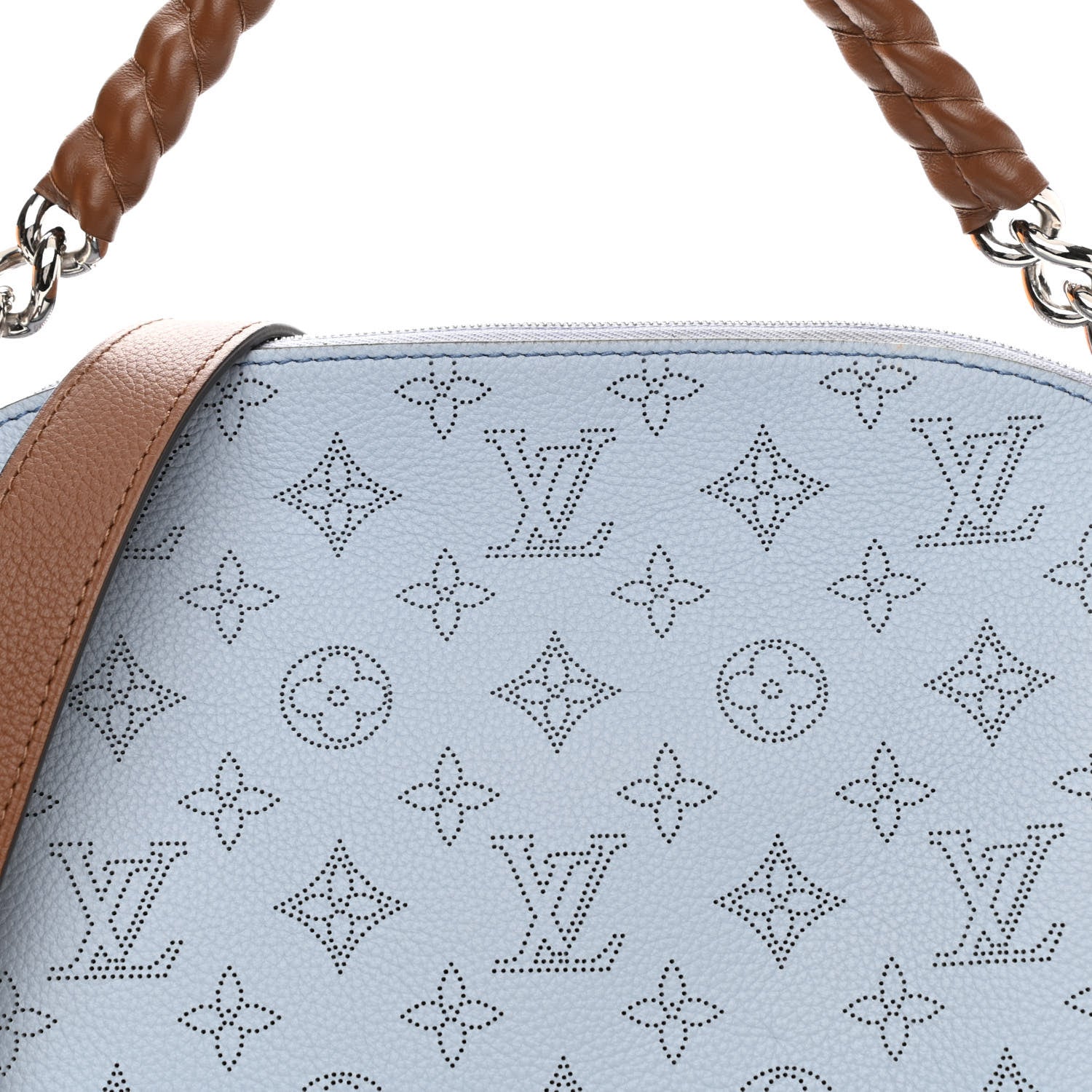 Louis Vuitton Mahina Babylone Chain BB Blue Horizon Pumpkin 7 of 12