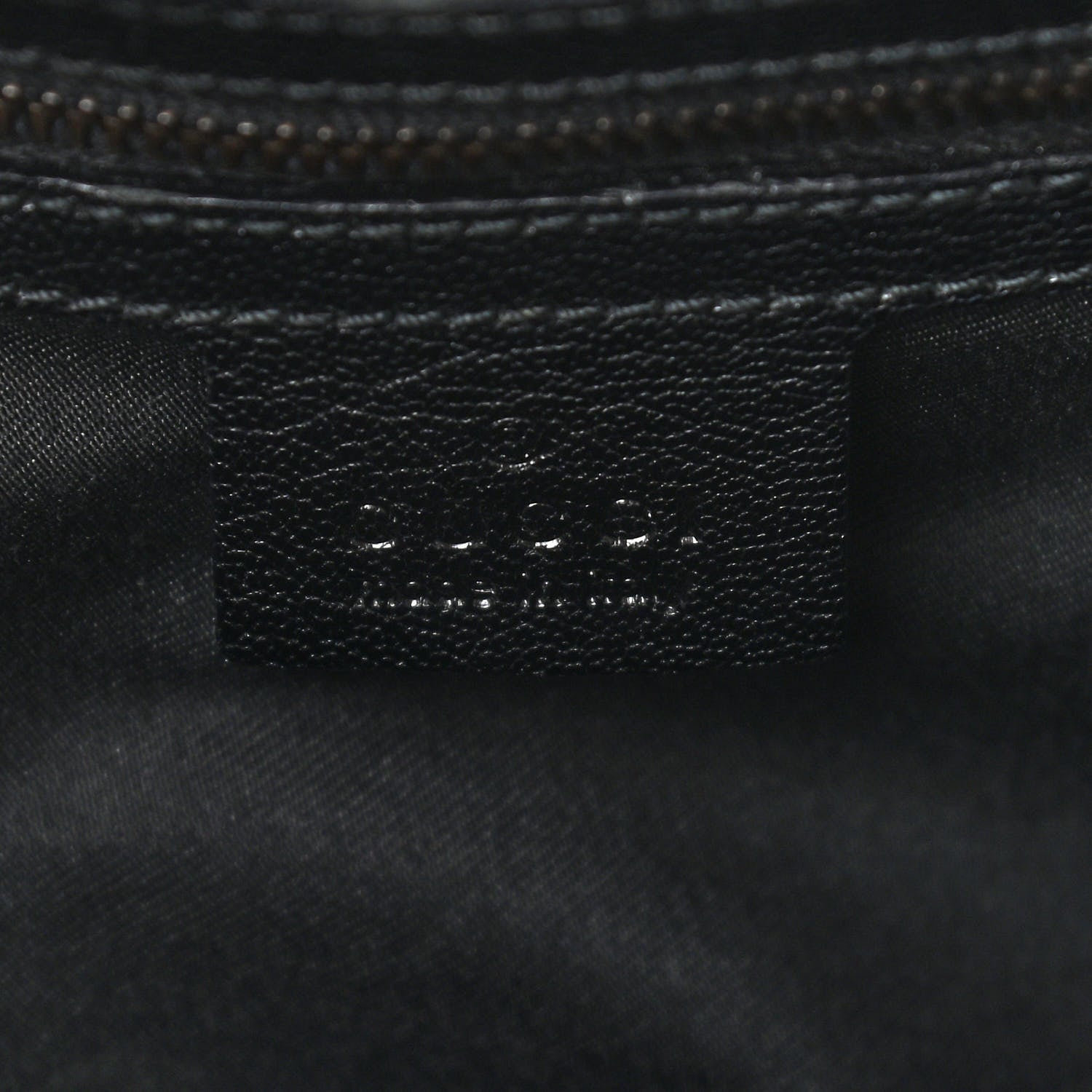 Gucci Calfskin Bamboo Top Handle Bag Black 5 of 8