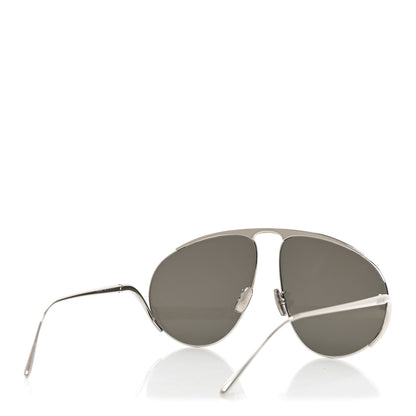 Loewe Metal Hillock Aviator Oversized Sunglasses LW40180U Silver 4 of 7