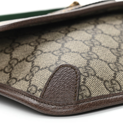 Gucci GG Supreme Monogram Neo Vintage Web Belt Bag Brown 9 of 11