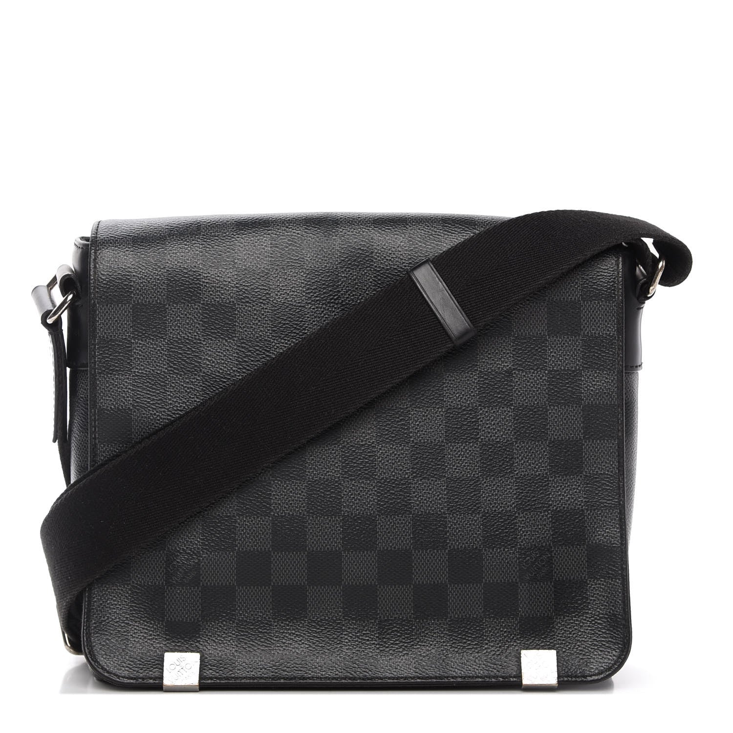 Louis Vuitton Damier Graphite District PM 1 of 12