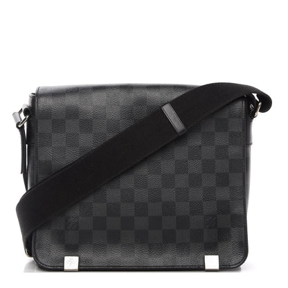 Louis Vuitton Damier Graphite District PM 1 of 12