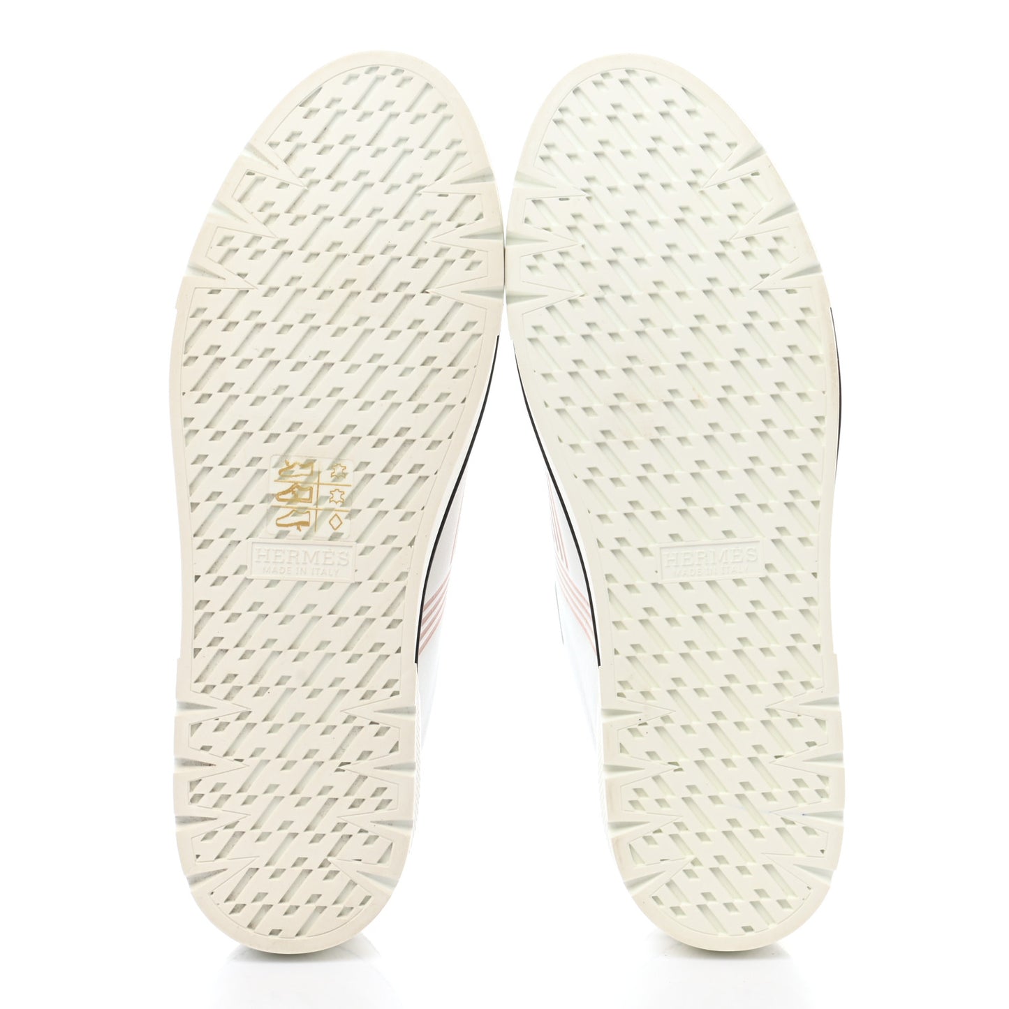 Calfskin Nappa Dare Sneakers 37 White Rose Dore