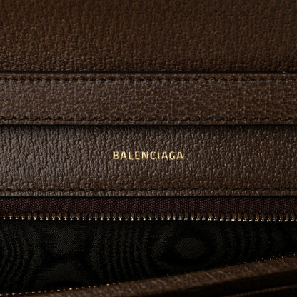 Gucci X BALENCIAGA BB Monogram Web Ophidia Crossbody Wallet Beige New Acero 5 of 9
