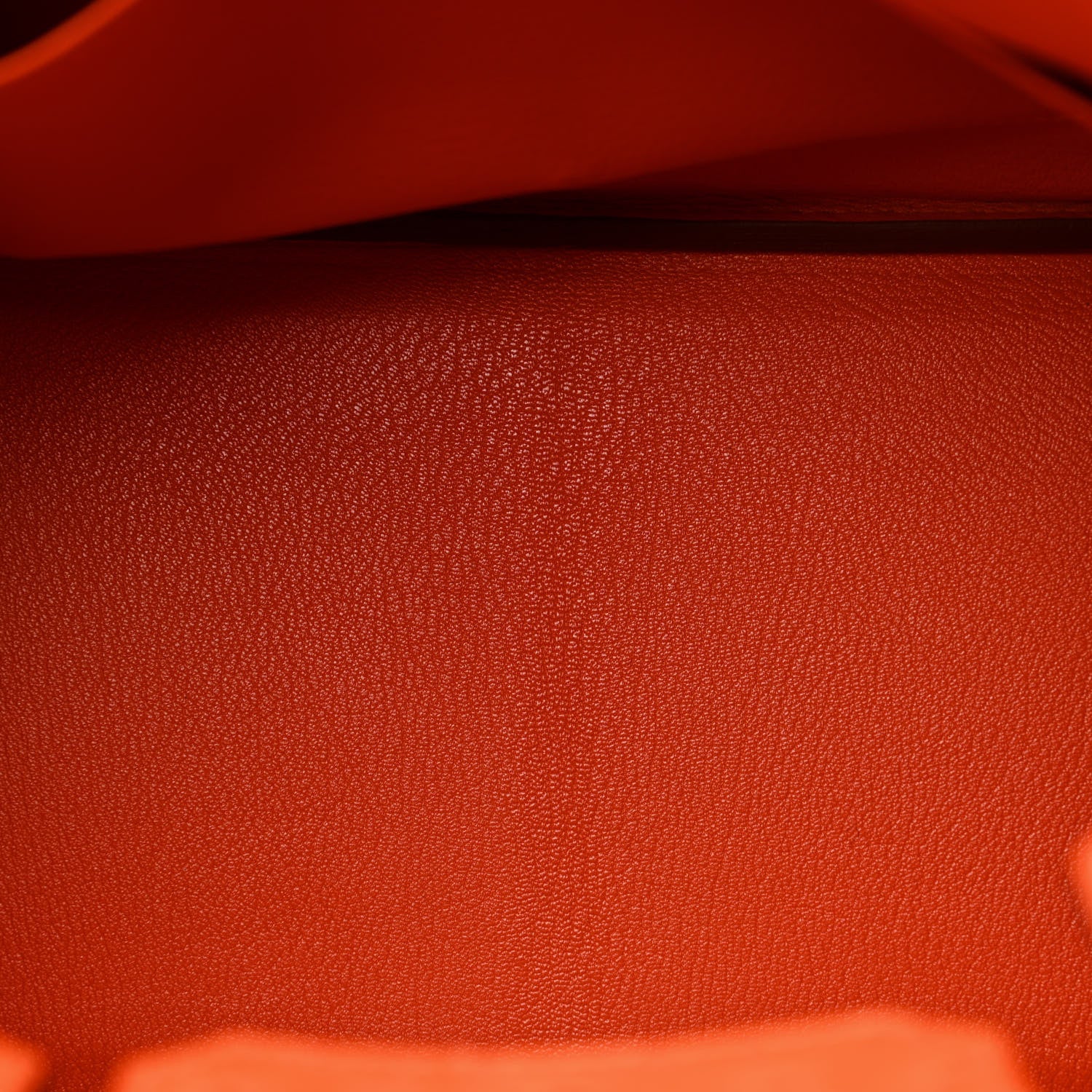 Hermes Ostrich Birkin 30 Orange 5 of 12