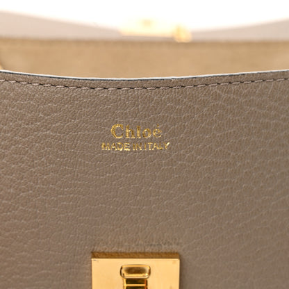 Chloe Grained Lambskin Mini Drew Shoulder Bag Motty Grey 6 of 11