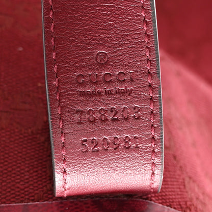 Gucci GG Supreme Monogram Medium Totissima Shopping Tote Rosso Ancora 7 of 11