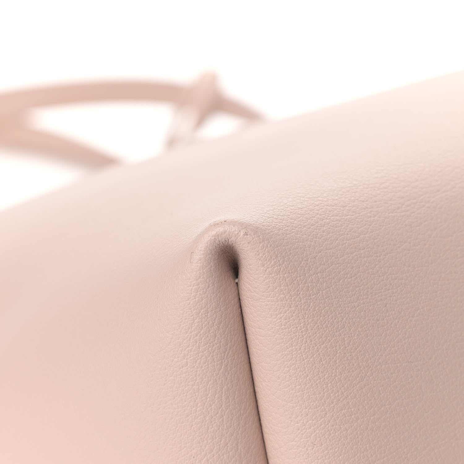 Saint Laurent Calfskin Large Shopping Tote Pale Blush 9 of 18