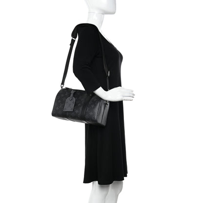 Louis Vuitton Reverse Monogram Eclipse City Keepall 2 of 9