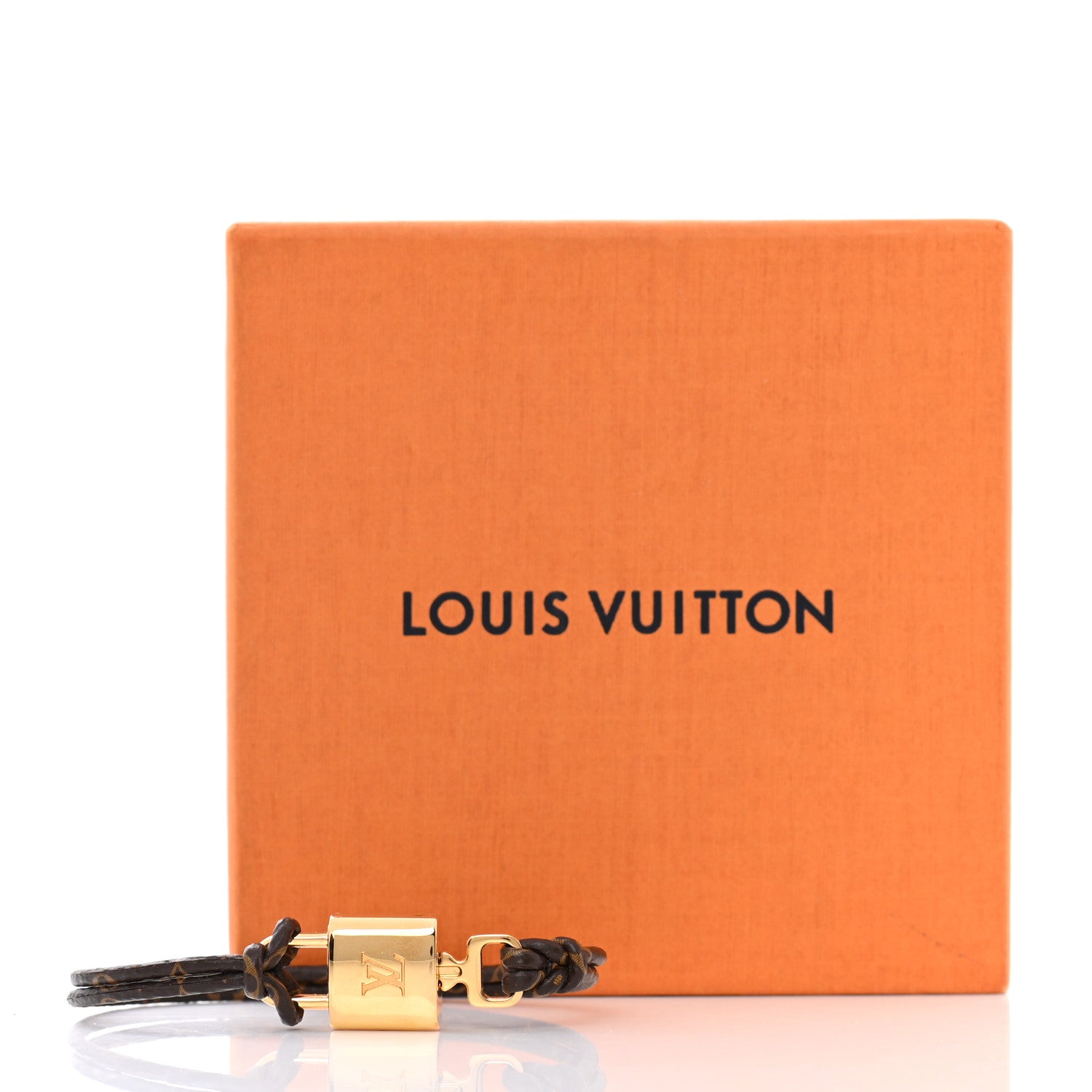 Louis Vuitton Monogram LV Padlock Bracelet 17 6 of 6