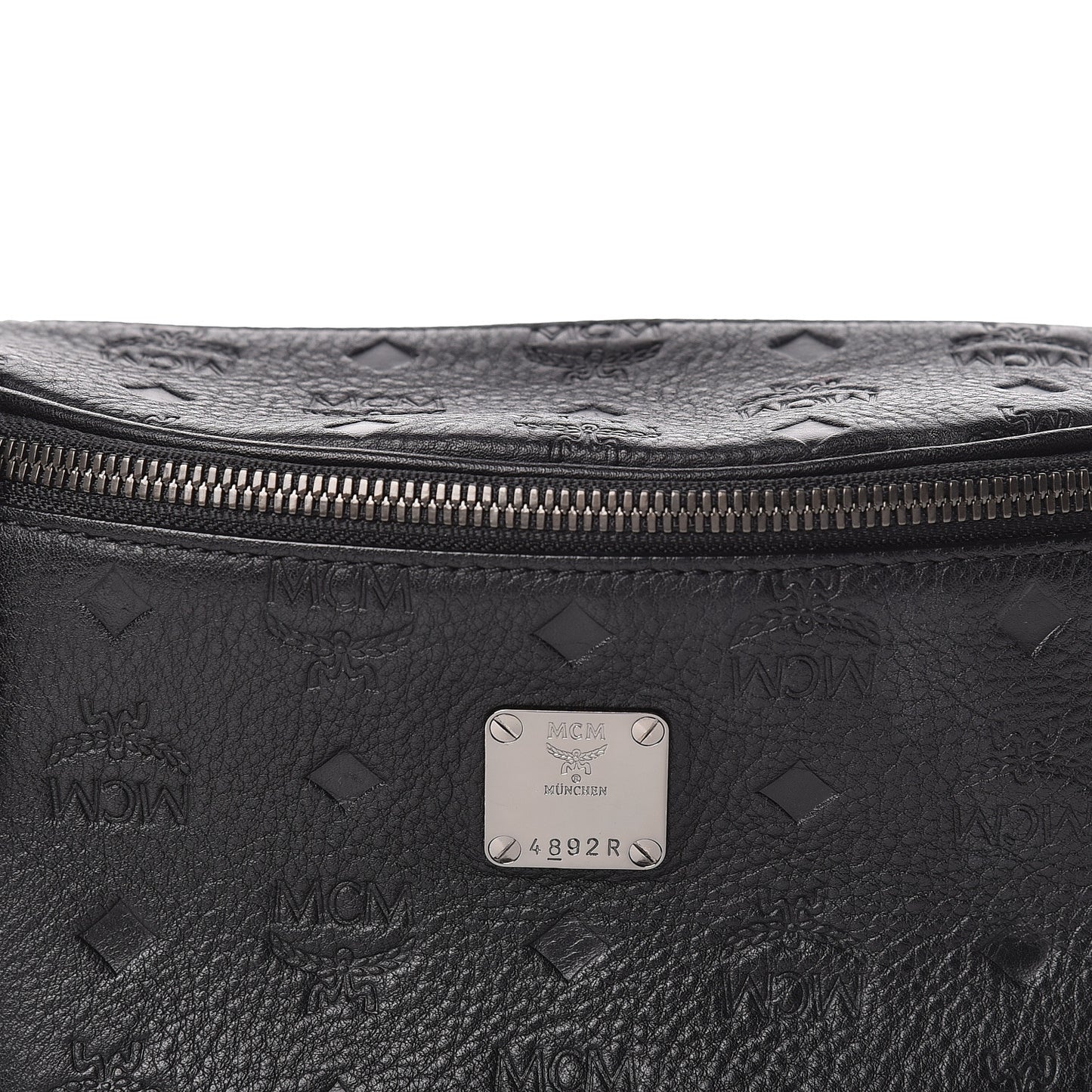 Calfskin Ottomar Monogram Belt Bag Black
