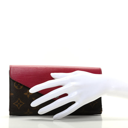 Louis Vuitton Monogram Epi Marie-Lou Long Wallet Fuchsia 2 of 7