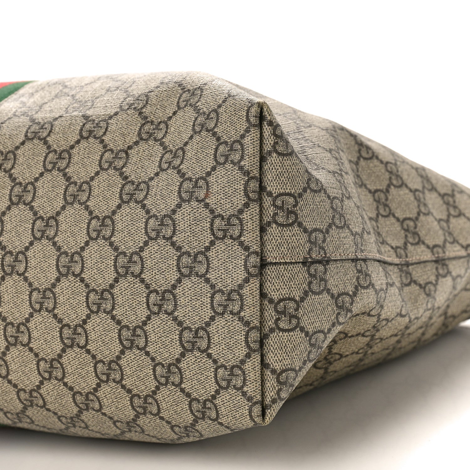 Gucci GG Supreme Monogram Medium Ophidia Shopping Tote Brown 8 of 12