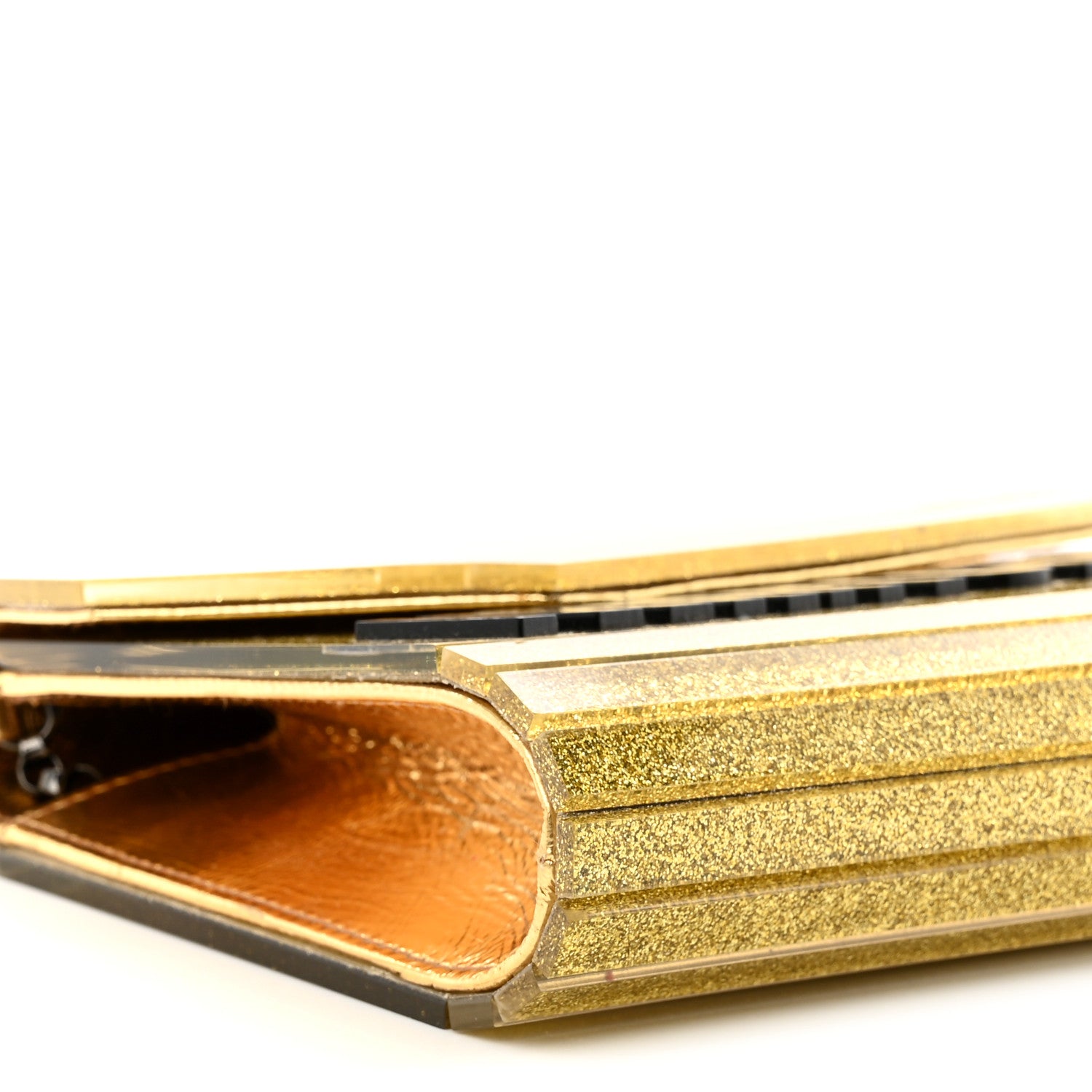 Jimmy Choo Acrylic Glitter I Want Choo Gold 8 of 10