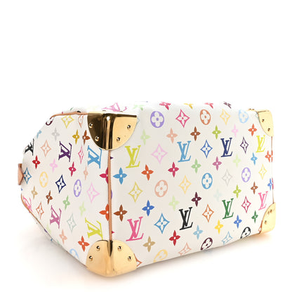 Louis Vuitton Monogram Multicolor Speedy 30 White 4 of 10