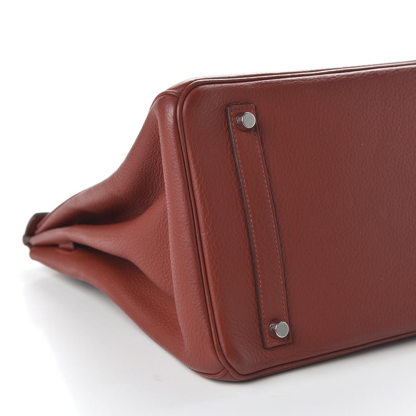 Taurillon Clemence Birkin 35 Rouge Venetian