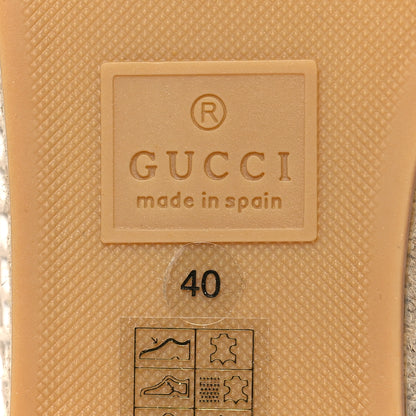 Gucci Nappa Matelasse GG Marmont Espadrilles 40 Great White 8 of 10