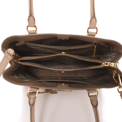 Prada Saffiano Lux Medium Tote Sabbia 4 of 9