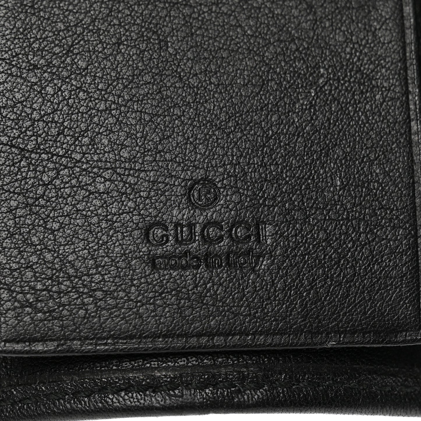 Guccissima 6 Key Holder Case Black