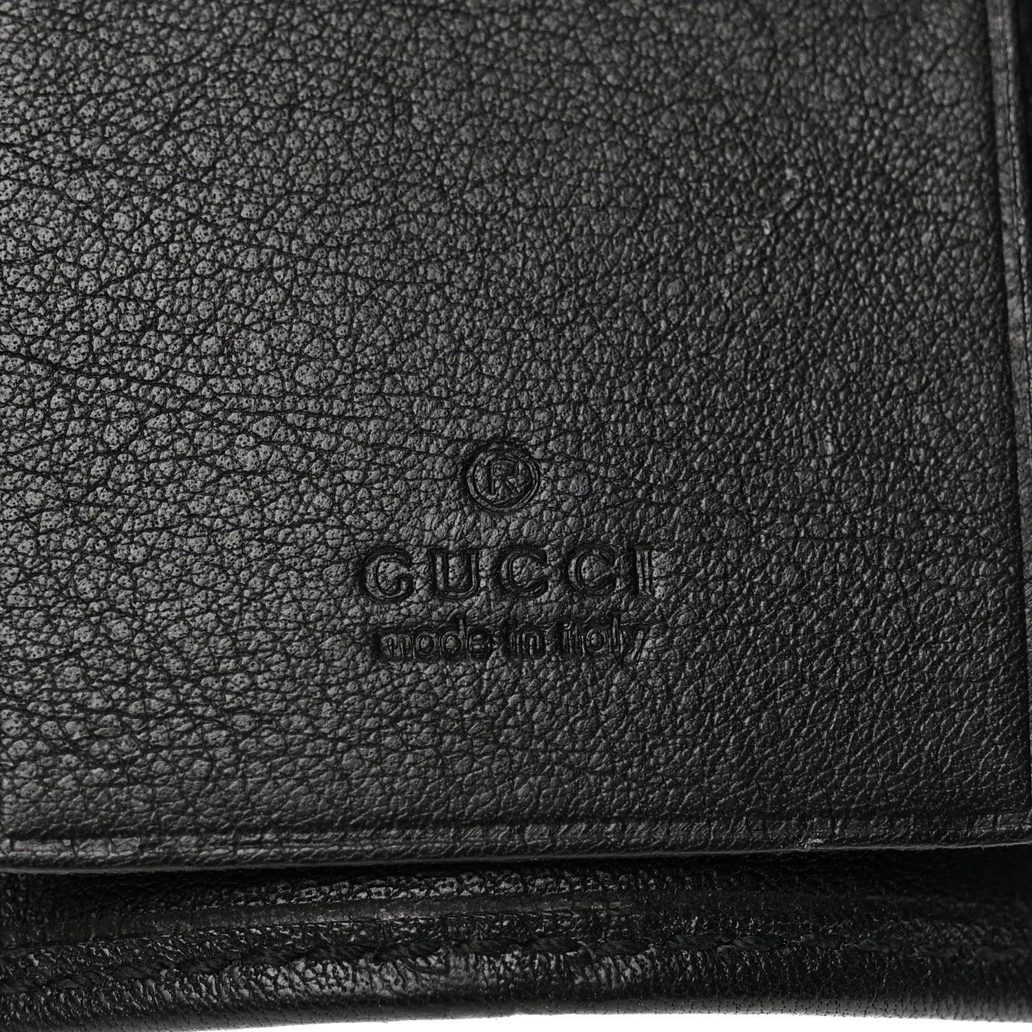 Gucci Guccissima 6 Key Holder Case Black 6 of 6
