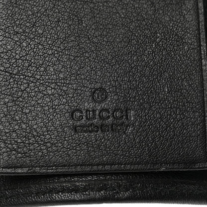 Gucci Guccissima 6 Key Holder Case Black 6 of 6