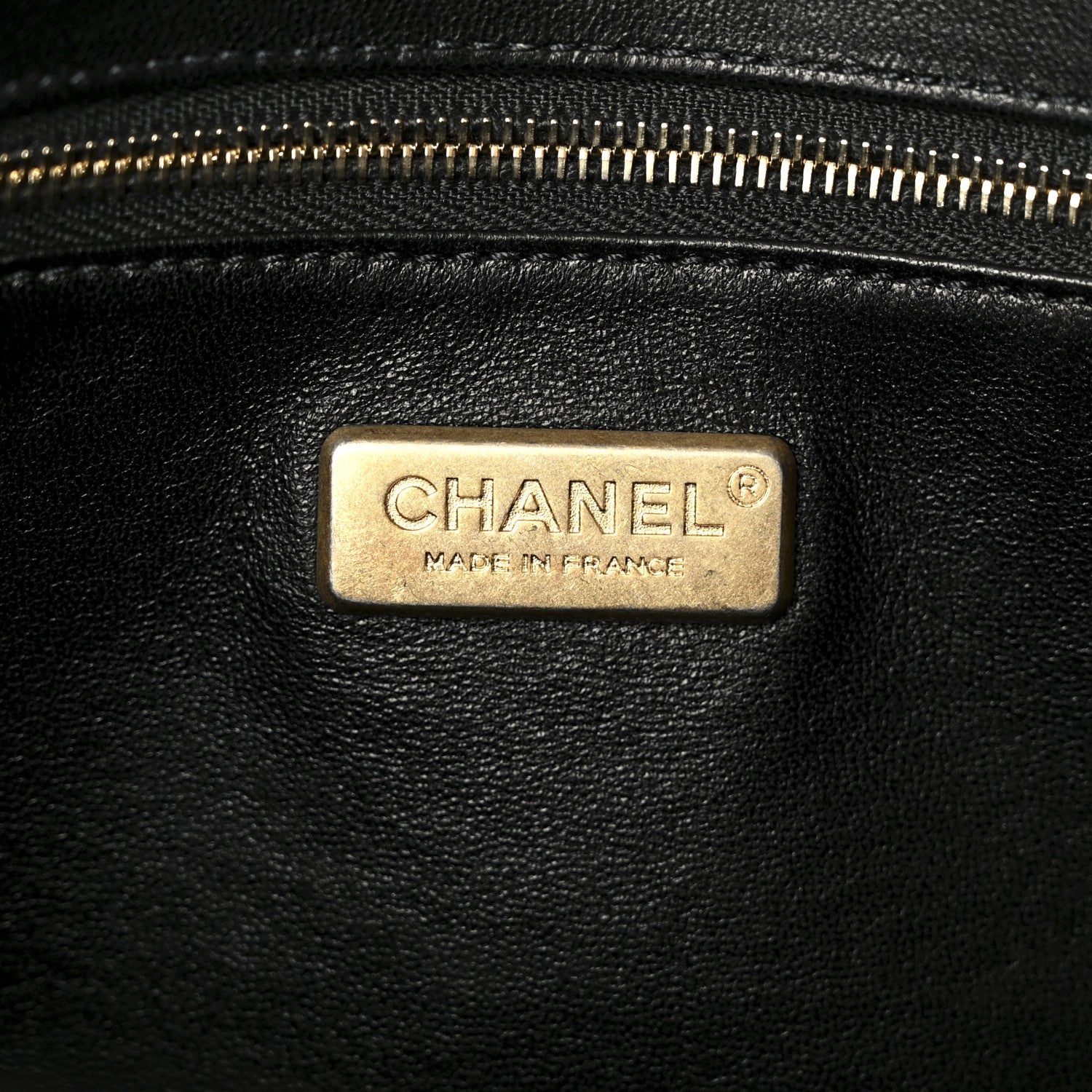 Chanel Snakeskin Large CC Chic Flap Black 8 of 11