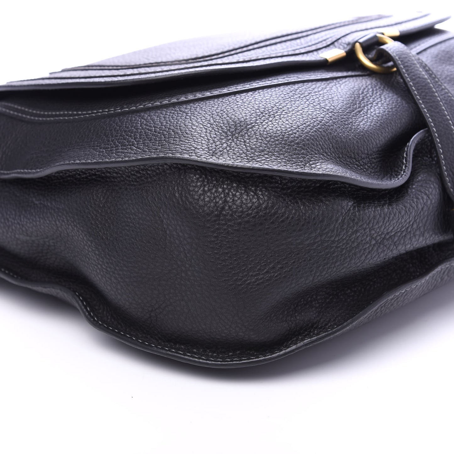 Calfskin Large Marcie Hobo Black