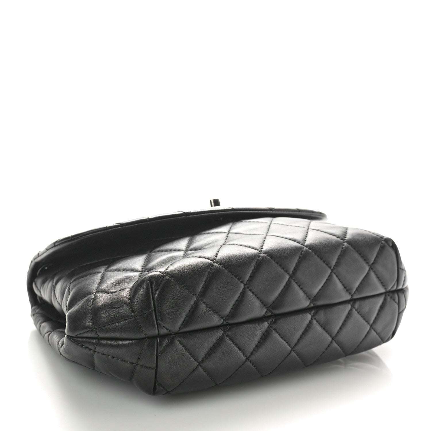 Chanel Lambskin Quilted Large Daily Supple Flap Black 4 of 10
