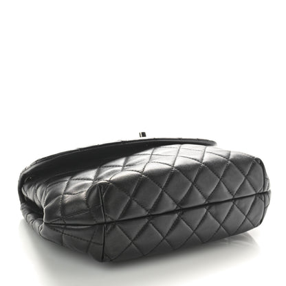 Chanel Lambskin Quilted Large Daily Supple Flap Black 4 of 10