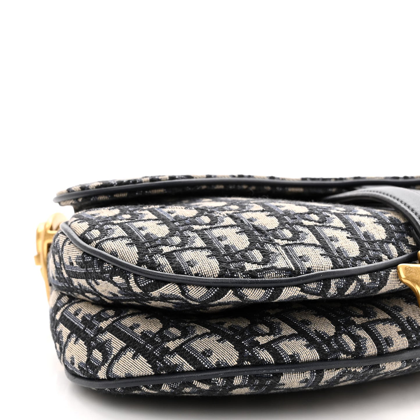 Oblique Saddle Bag Blue