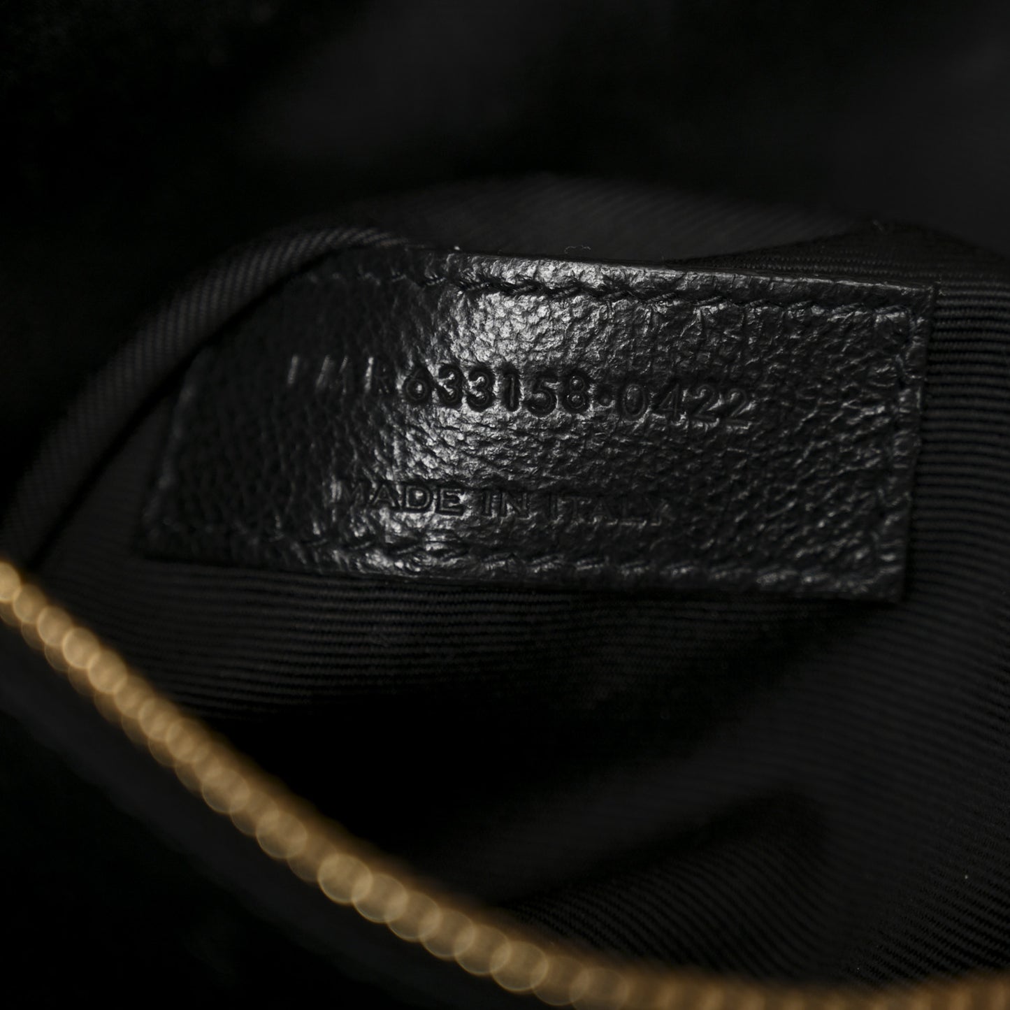 Crinkled Calfskin Matelasse Monogram Medium Niki Chain Satchel Caramel