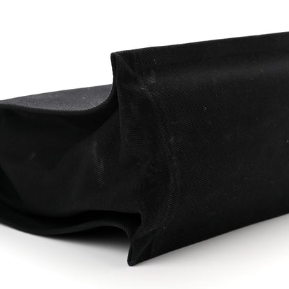 Saint Laurent Linen Calfskin Rive Gauche North South Tote Black 8 of 9
