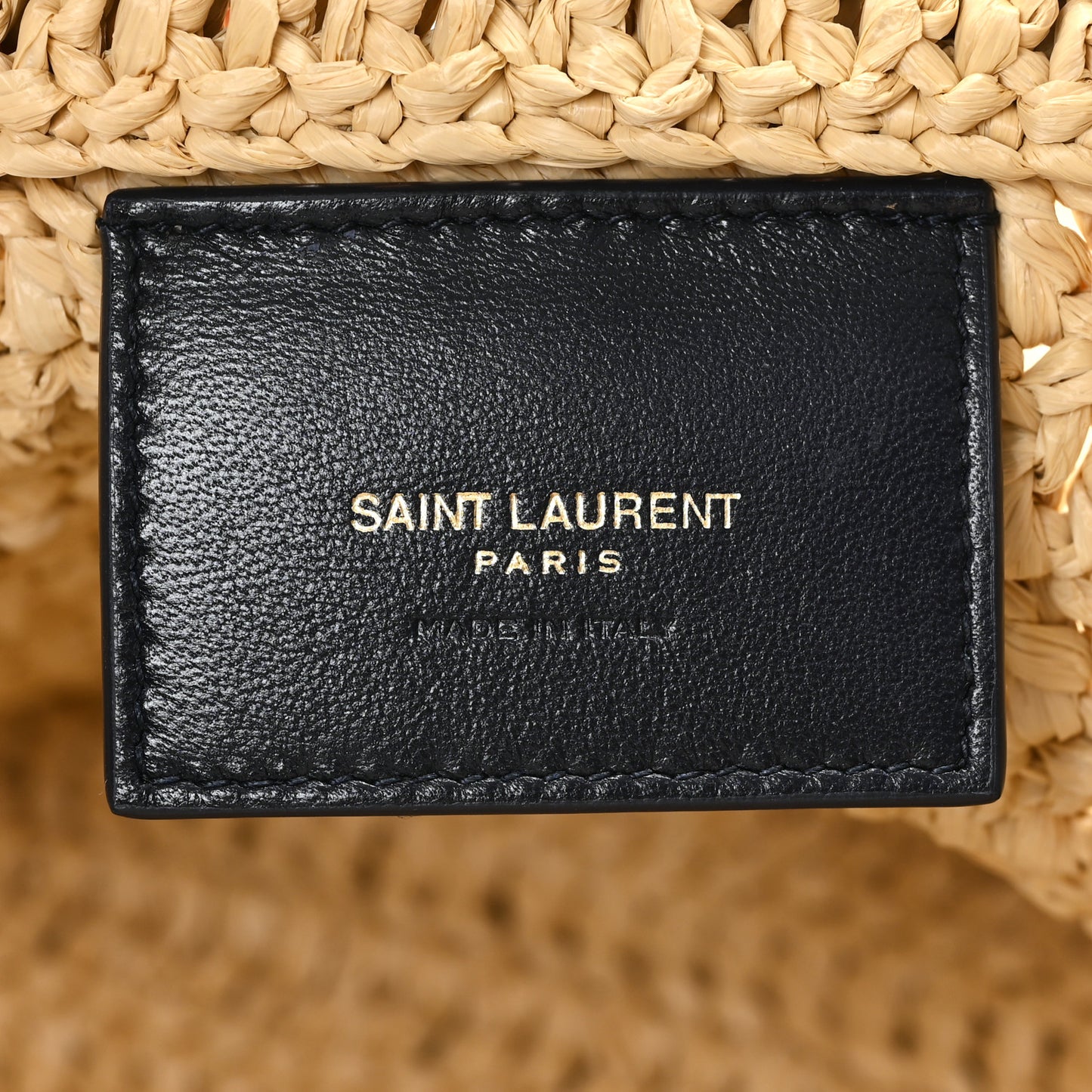 Raffia Rive Gauche Tote Natural