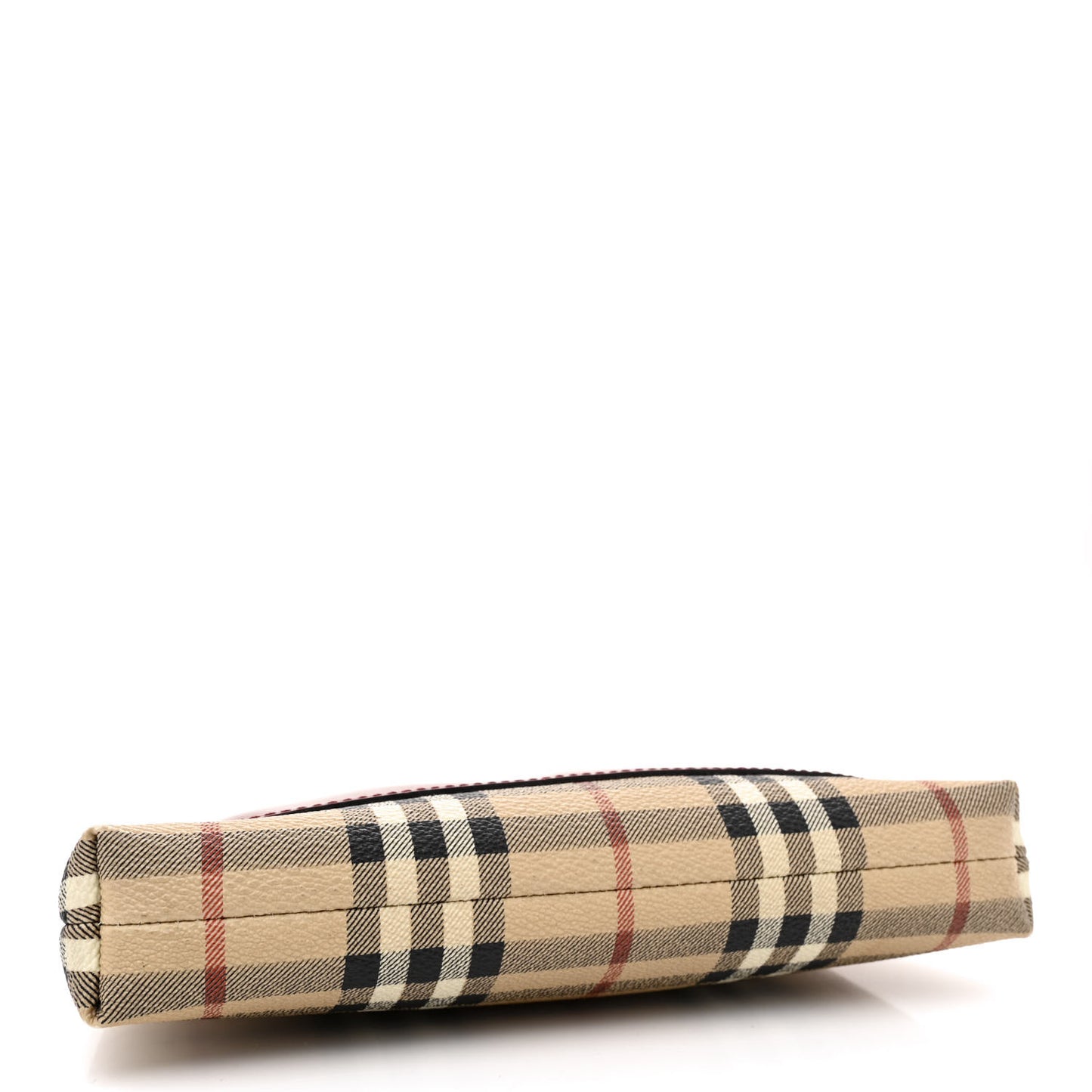 Haymarket Check Small Crossbody Clutch Bag Red