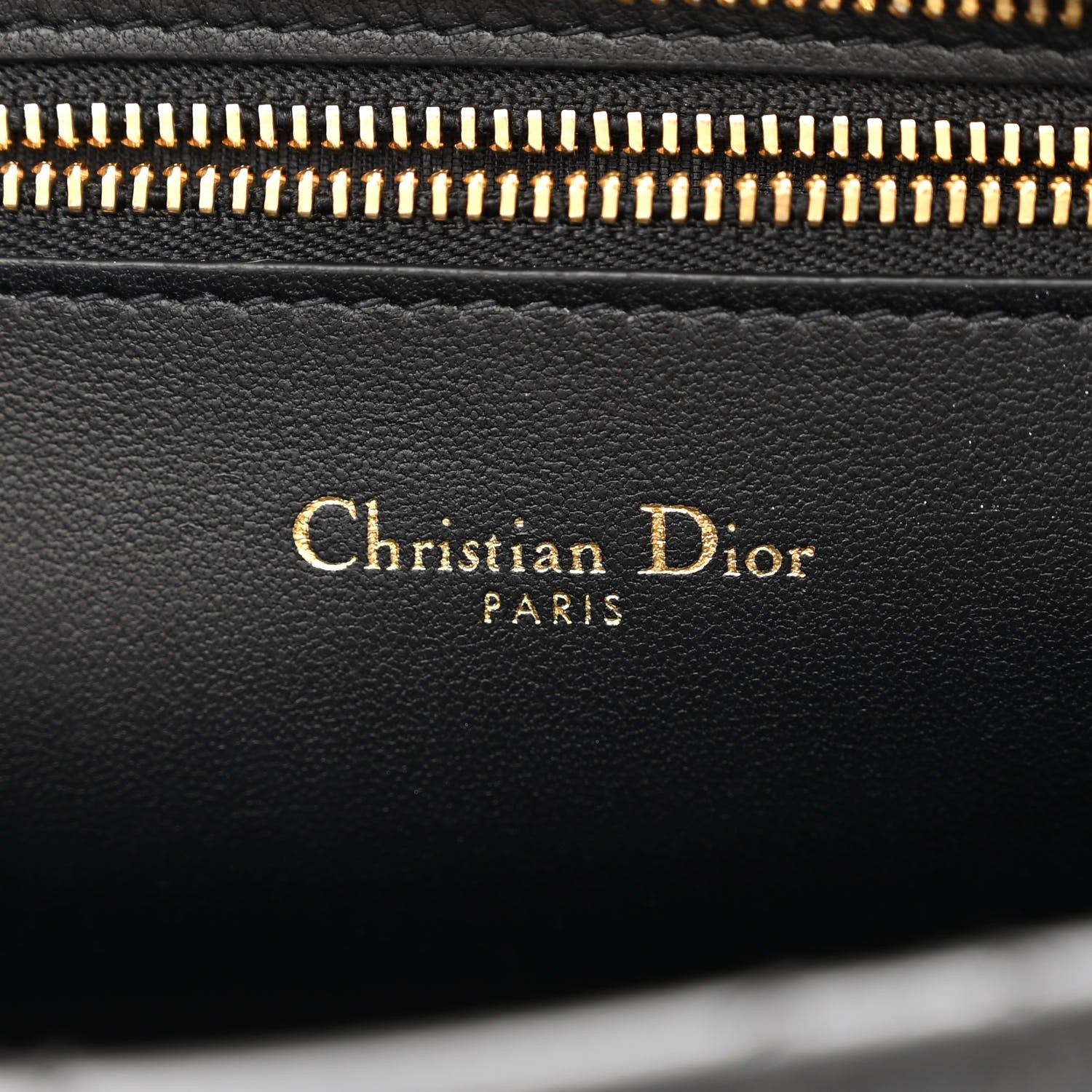 Christian Dior Supple Calfskin Caro Double Pouch Black 7 of 14