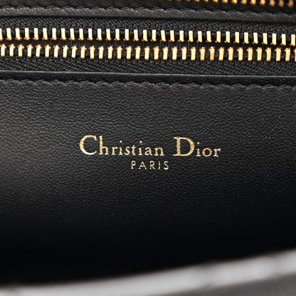 Christian Dior Supple Calfskin Caro Double Pouch Black 7 of 14