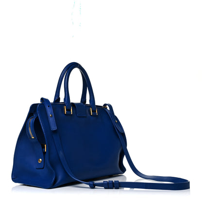 Saint Laurent Calfskin Small Classic Y Cabas Royal Blue 3 of 8