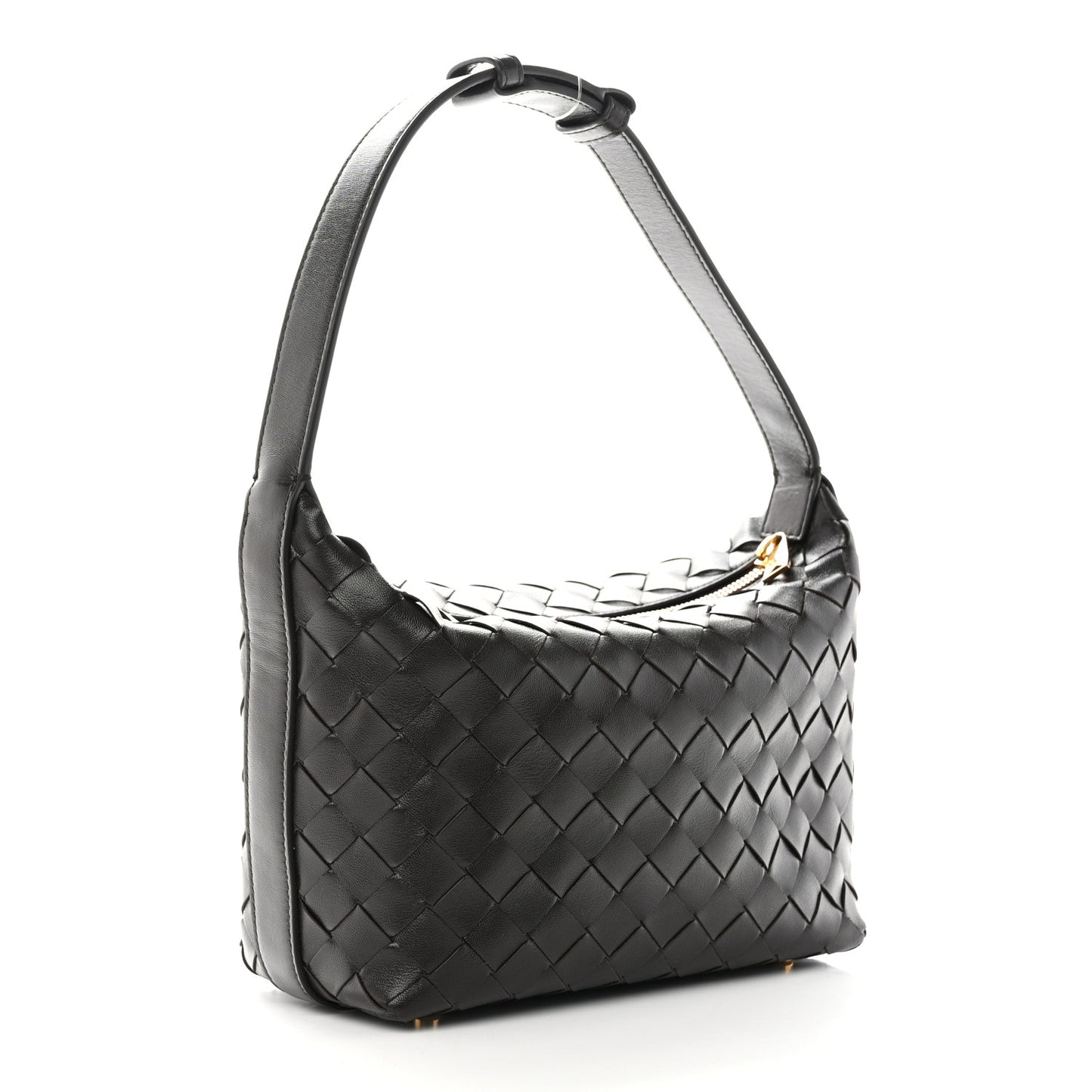 Calfskin Nappa Intrecciato Mini Wallace Fondant