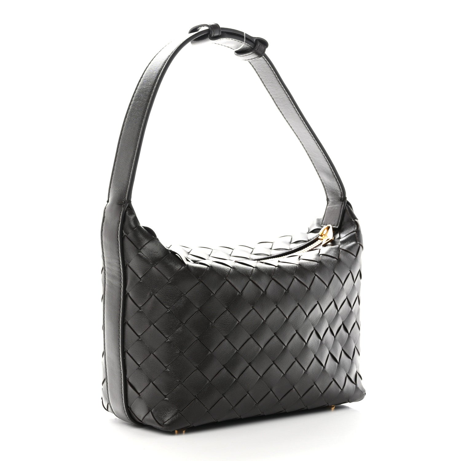 Bottega Veneta Calfskin Nappa Intrecciato Mini Wallace Fondant 3 of 10