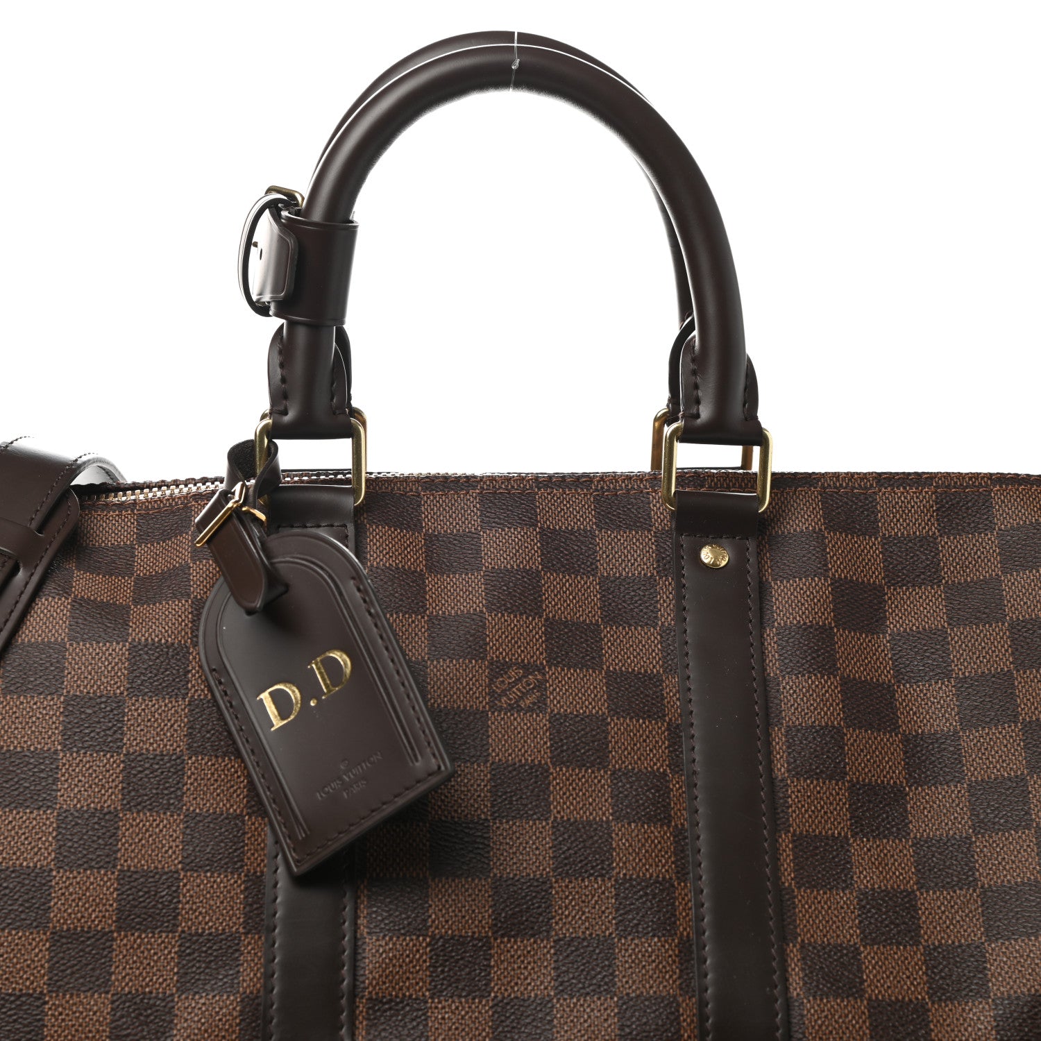 Louis Vuitton Damier Ebene Keepall Bandouliere 45 8 of 10