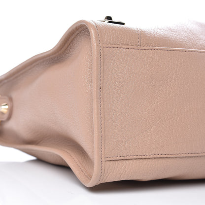 Balenciaga Chevre Gold Metallic Edge Hardware City Rose Des Sables 8 of 9