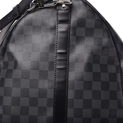 Louis Vuitton Damier Graphite Keepall Bandouliere 55 13 of 14