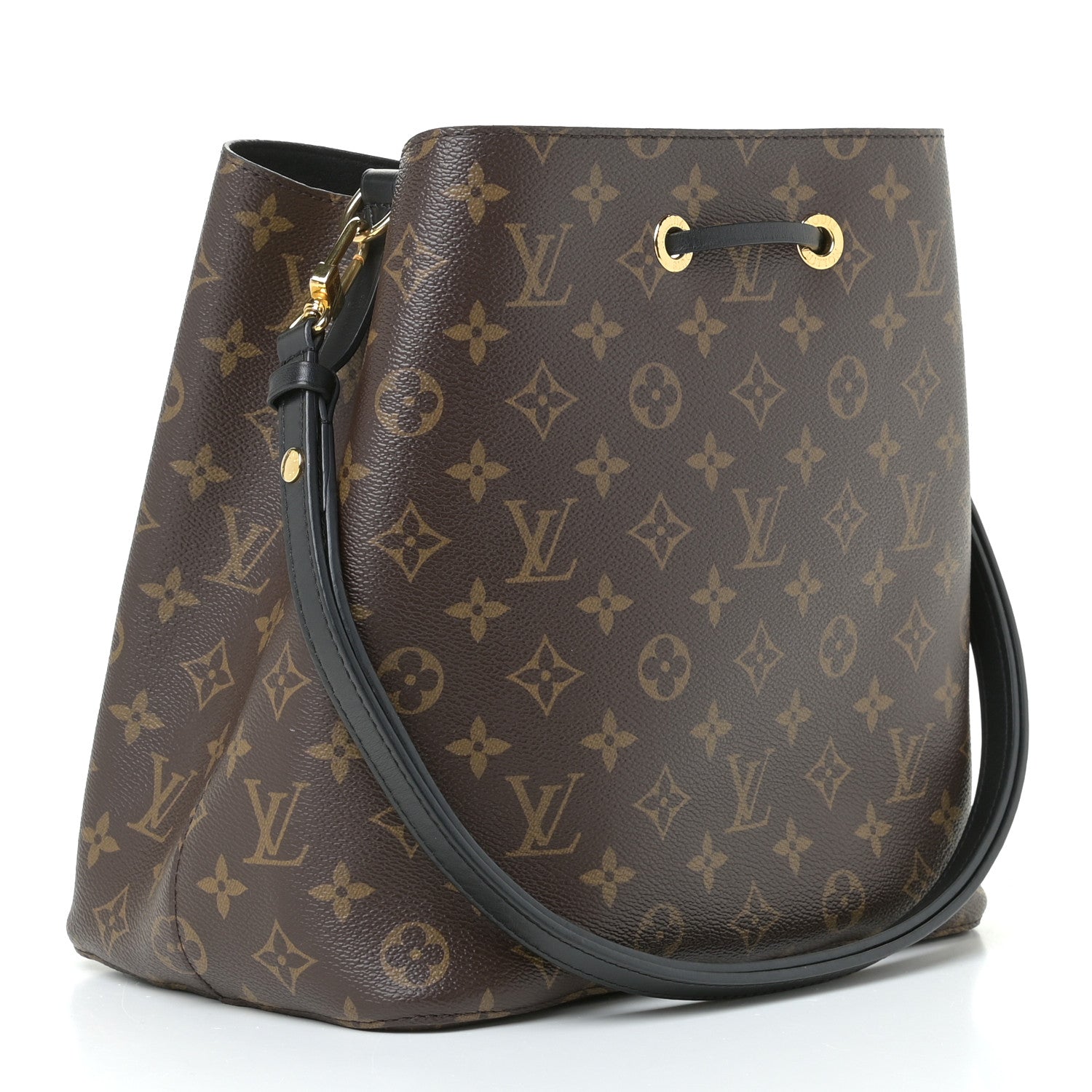Louis Vuitton Monogram Neonoe MM Black 3 of 7